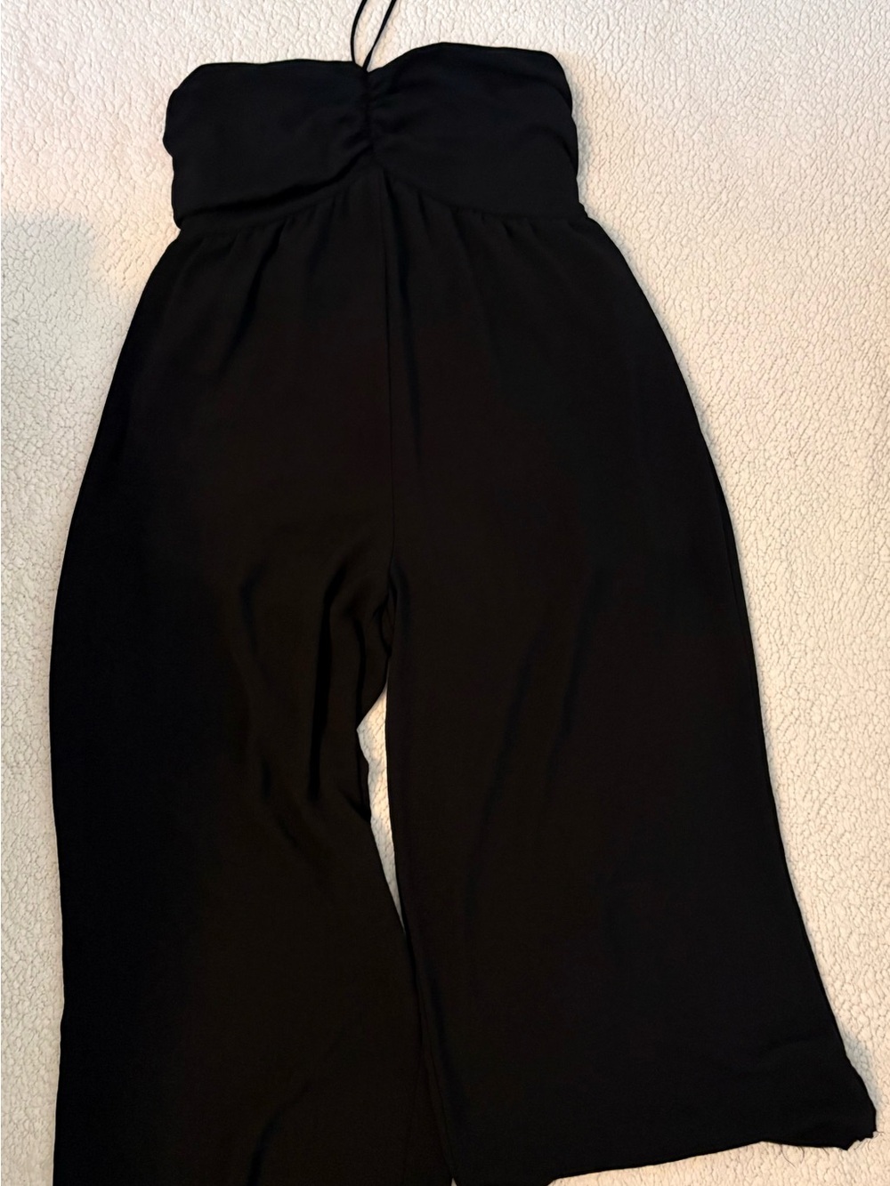 Black Wide-Leg Jumpsuit